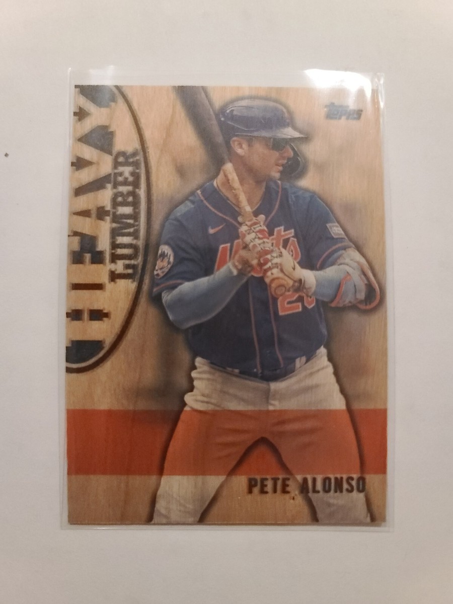 2024 Topps Series 1 Heavy Lumber Pete Alonso HL-5 SP New York Mets 