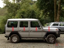 Mercedes Benz G Class  LWB full set molding rub rail