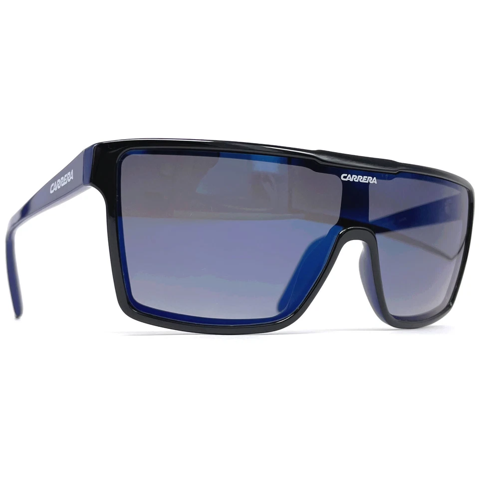 NOS vintage CARRERA 6630 sunglasses - Italy - WRAP - Large - ORIGINAL - Black - Bild 4 von 4