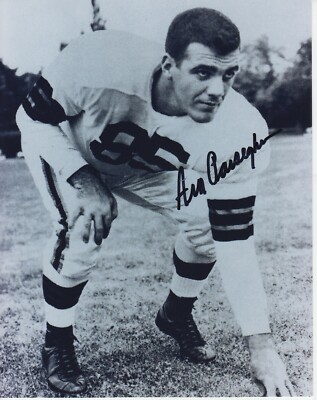 Ara Parseghian #1 8x10 Signed Photo w/ COA Cleveland Browns