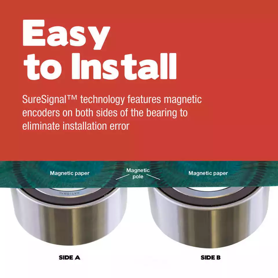 Wheel Bearing fits 2008-2015 Honda Accord Crosstour NATIONAL SEAL/BEARING - Image 2 of 4