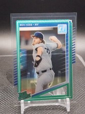 2025 Donruss Baseball Ben Hess Clearly Donruss Yankees