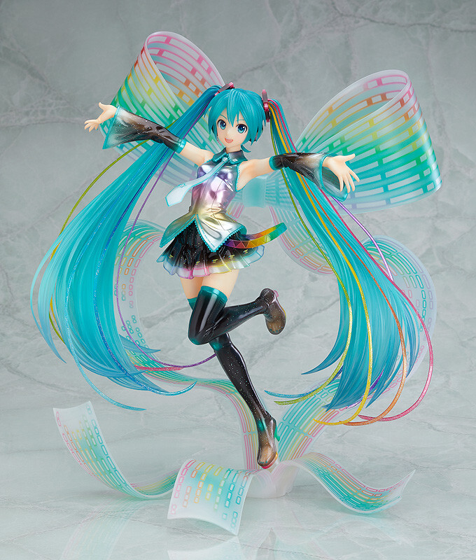 希少　AUGUST 10th MEMORIAL Limited Edition Hatsune Miku 10th Anniversary Ver. Figure Memorial BOX GOOD