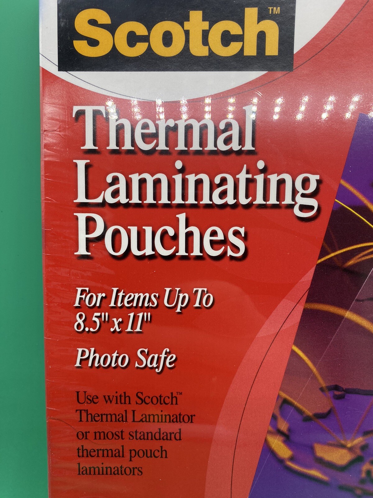 Scotch Letter Size Thermal Laminating Pouches, 3 mil,9”x11.4” Gloss Pack Of 50 21200468780 eBay