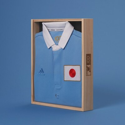 Japan National Soccer 100th Anniversary Uniform with package