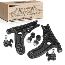 4-Teilig Querlenker Traggelenk Koppelstange Vorne für VW Polo 6N1 Seat 6N0411315