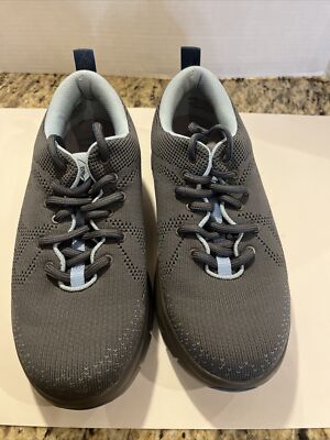 Alegria Women's Tennis Shoe ROK n ROLL Sz 9.5 gray Slip Resistant Nonmarking