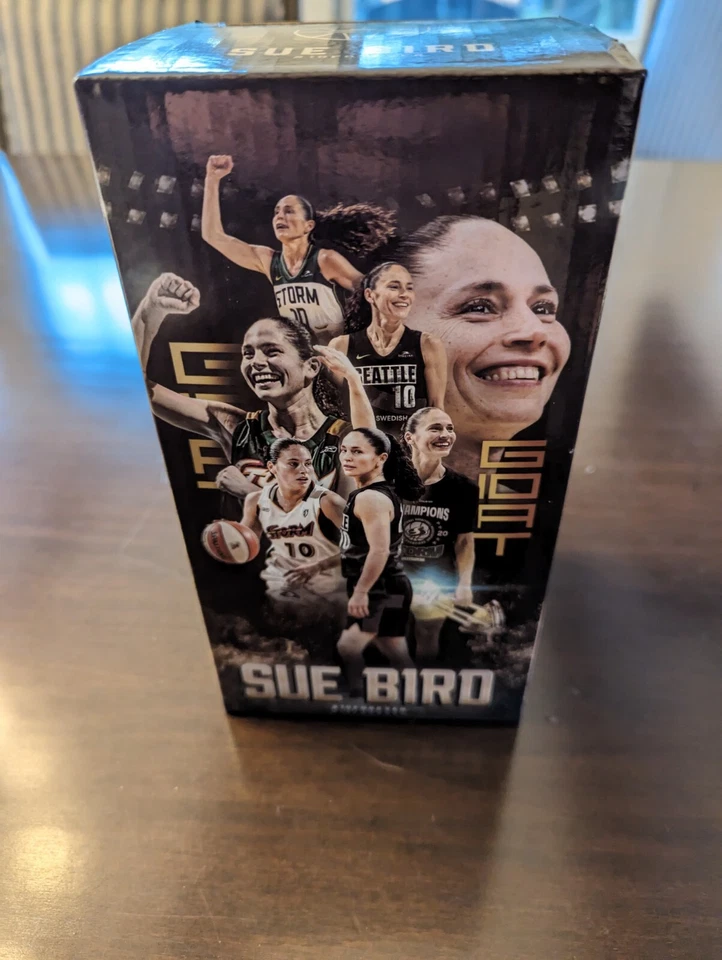 Sue Bird Seattle Storm #10  Retirement Game Bobblehead 6/11/2023 NIB - Image 2 of 4