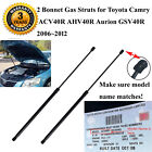 <!--F#f_0-->2 Bonnet Hood Lid Gas Struts for Toyota Camry ACV40 AHV40 Aurion Sedan 2006-2011<!--F/-->