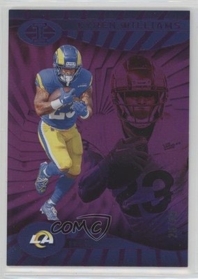 2024 Panini Illusions Trophy Collection Purple /99 Kyren Williams #52 0r98
