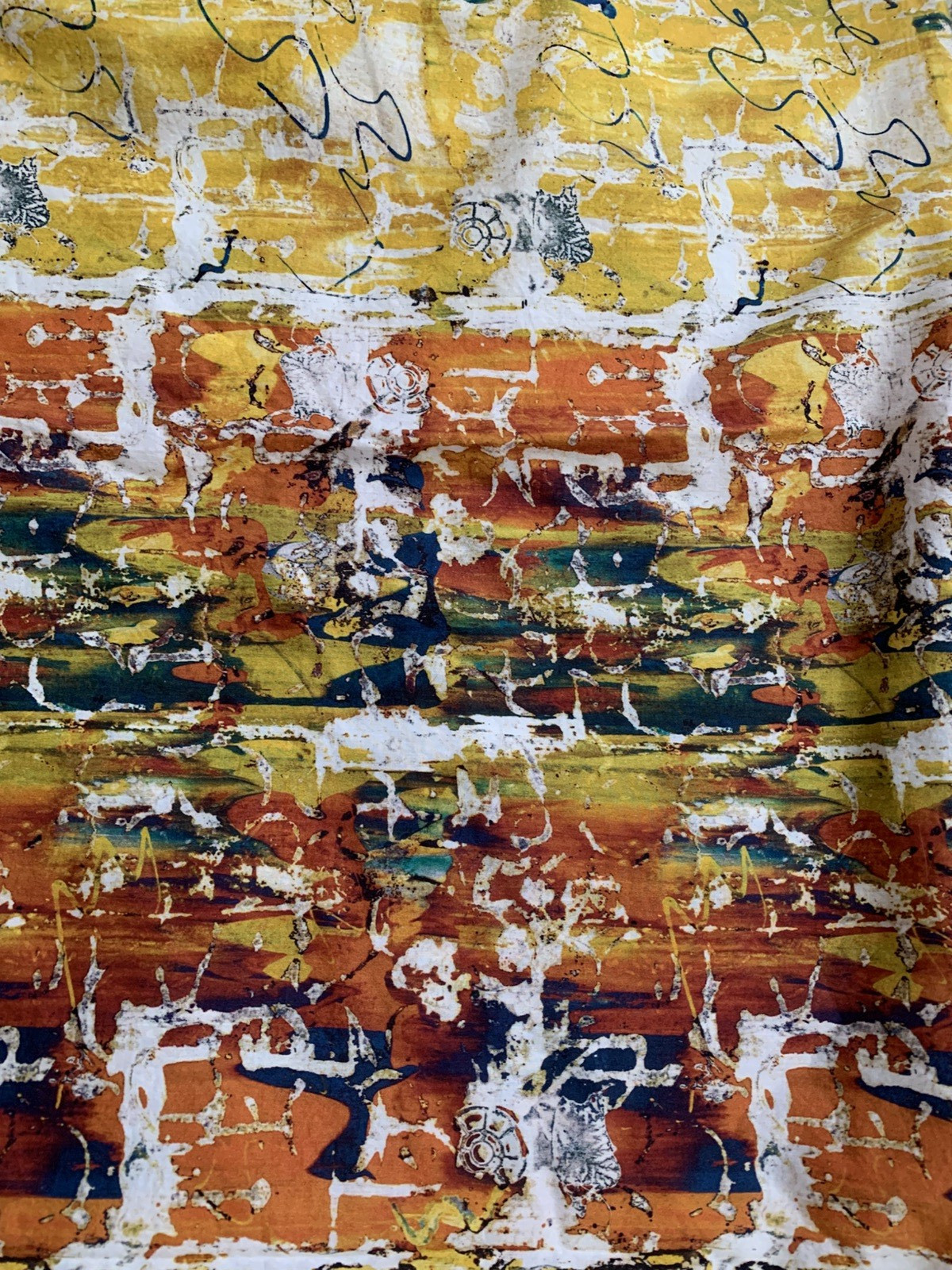 Wishwell Fabric Warehouse District 45 x 90" Leslie Tucker Jenison Robert Kaufman