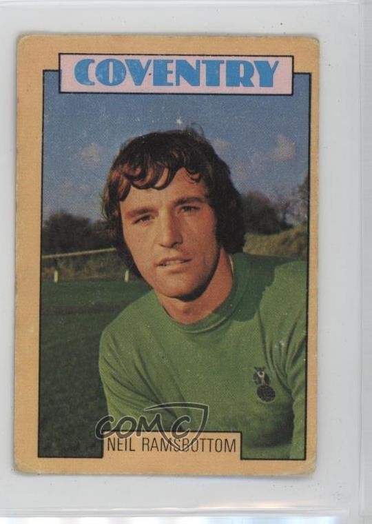 1973-74 A&BC Footballers Neil Ramsbottom #140 Rookie RC 0cp0