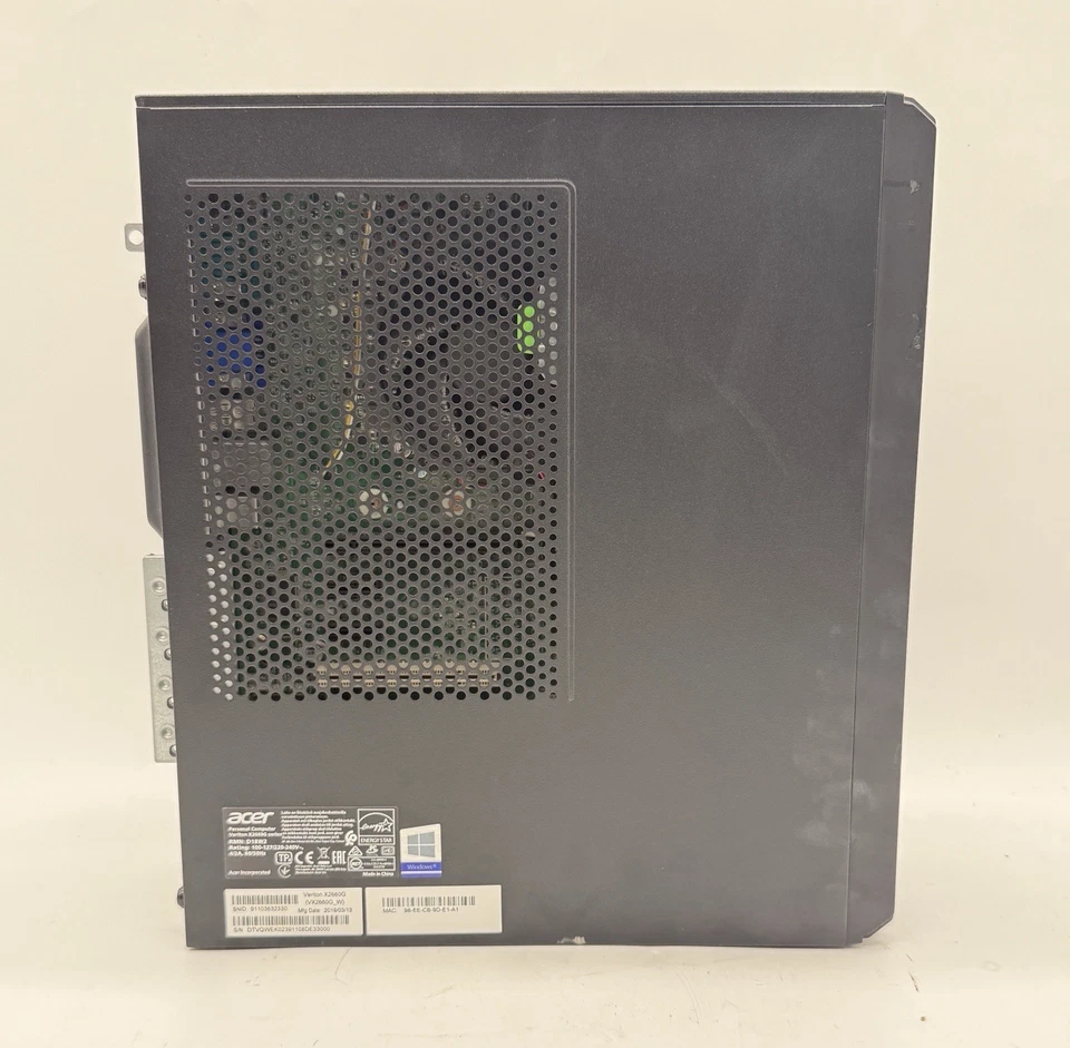 Acer Veriton X2660G Intel Core i3 8th Generation 4GB RAM 1TB HDD - Windows 11 - Image 3 of 4