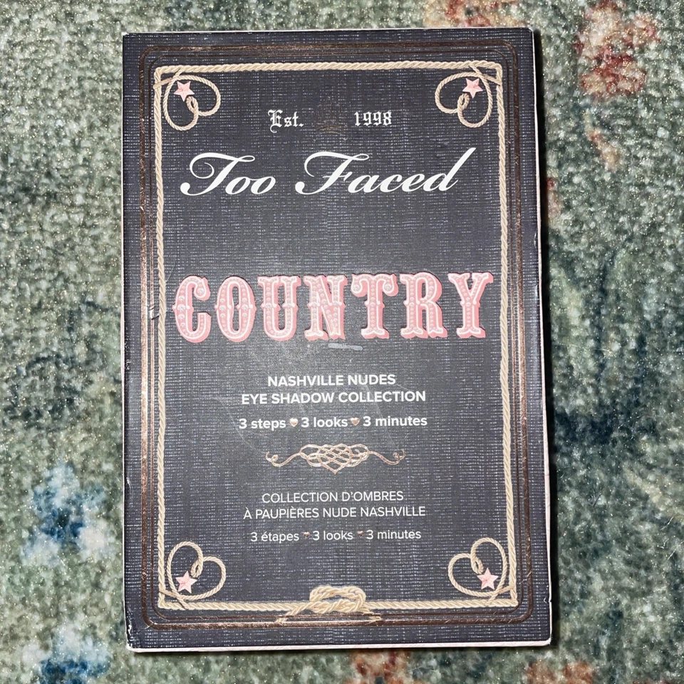 Too Faced Country Nashville Nudes Eyeshadow Collection Brand New In Box - Image 2 of 4
