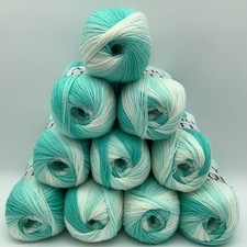 Yarn Outlet Variegated Dk Knitting Crochet Yarn 10X100g Balls -A62