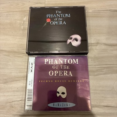 Phantom of the Opera 3 CD LOT Techno House Remixes & Original London Cast