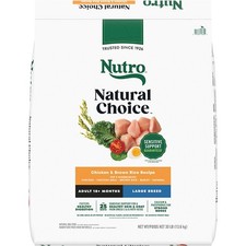 Nutro Natural Choice Large Breed Adult Dry Dog Food - Chicken Brown Rice, 30Lb