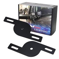 Add-On Dual Pod Light Mounting Brackets for Truck SUV Hood Hinge or A-Pillar