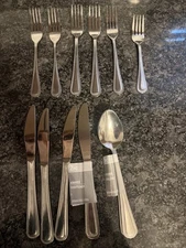 Lot Of 12 Stainless Steel Silverware