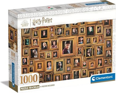 NEW & SEALED Clementoni 39786 Impossible Harry Potter 1000 Pc Jigsaw Puzzle