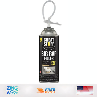 GREAT STUFF Big Gap Filler Insulating Spray Foam Sealant 12 oz New