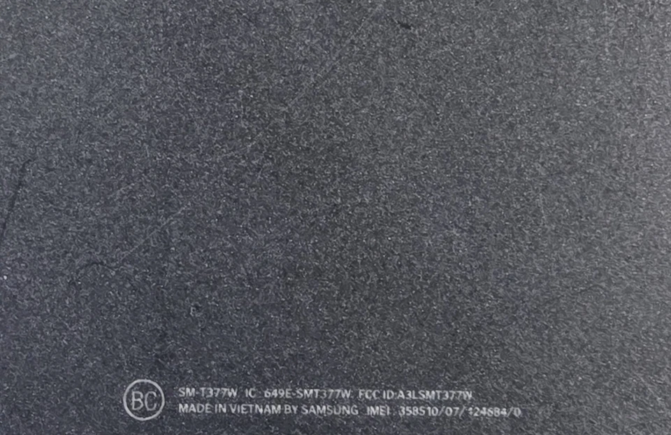 Samsung Galaxy Tab E SM-T377W 16 GB 8" Wi-Fi Android Tablet Black#3M - Image 3 of 3