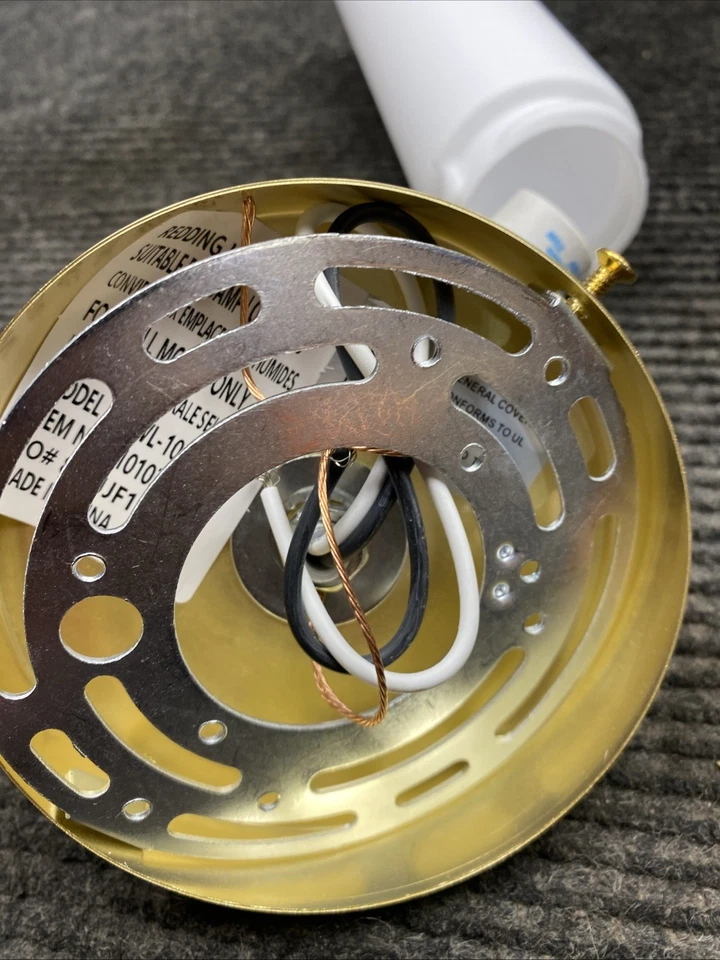 New Livex Lighting 10103-12 Aero Wall Sconce Satin Brass - Image 3 of 4