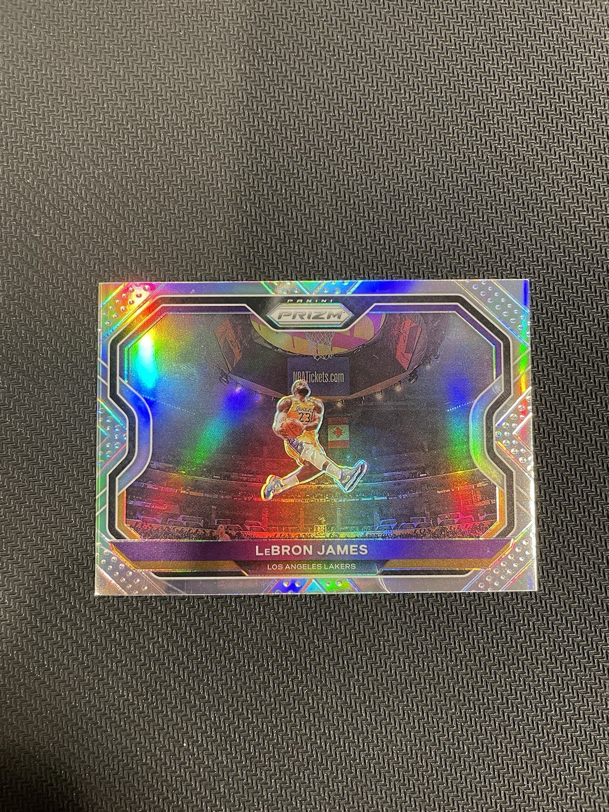 2020-21 Panini Prizm - LeBron James #1 Silver Prizm Kobe Tribute