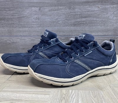 Skechers Expected Mellow 64361 Mens 10.5 M Navy Blue Sneakers Shoes Relaxed Fit