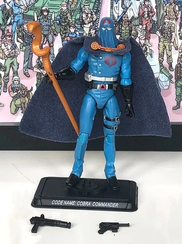 GI Joe 25th Anniversary (3.75 Inch) Cobra Commander V41 2009 Box Set ~ Comp.