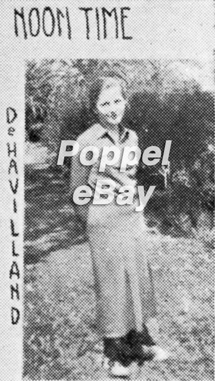 ОЛИВИЯ ДЕ ХАВИЛЛАНД ДЖОАН ФОНТЕЙН ежегодник средней школы ОЧЕНЬ РЕДКИЙ - Изображение 3 из 4