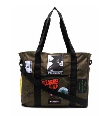 BRAND NEW EASTPAK Pleasures Logo-Patch Shoulder Bag - TAGS NOT INCLUDED
