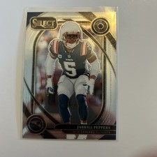 2024 Panini Select - Club Level Jabrill Peppers #262 Silver Prizm