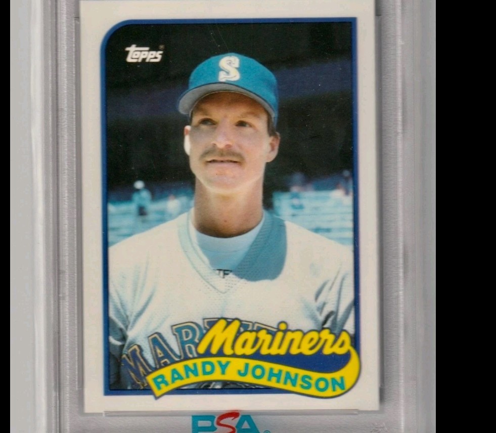 1989 Topps Traded TIFFANY Randy Johnson ROOKIE PSA 10 GEM MINT 57T Mariners