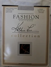Kathie Lee Collection Semi-Opaque Shine Control Top Pantyhose~Med/Tall~Silver