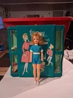 Tammy And Friends Vintage Case Lot with Tammy And 8 Clothes On Hangers