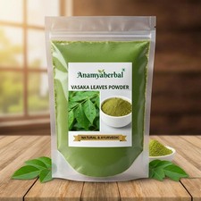 100 PURE VASAKA LEAVES JUSTICIA ADHATODA VASICA MALABAR NUT AADULSA VASA POWDER