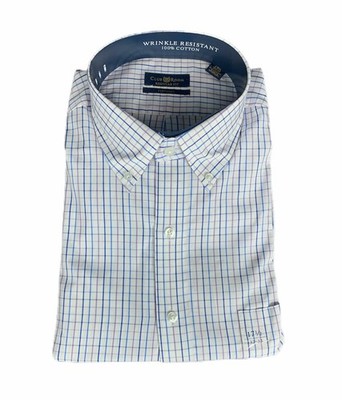 club room estate dress shirt Club Room Estate Dress Shirt Wrinkle Resistant Cotton 14.5 Crushed Grape  #1592