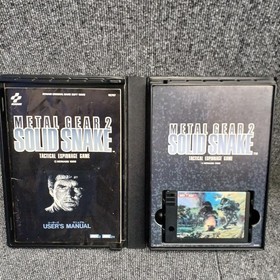 MSX2 Software Model METAL GEAR 2 Solid Snake KONAMI