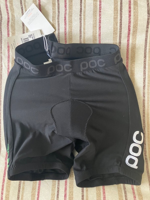 POC VPD 2.0 Armoured Shorts, Black, Mens Size Small, Brand New