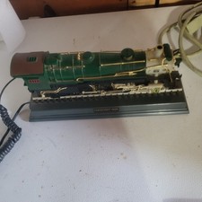 Vintage Telemania Crescent Train 1925 Locomotive Telephone Collectible VTG