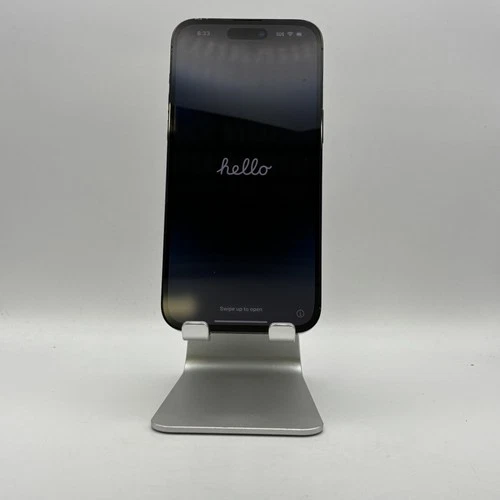 Apple iPhone 14 Pro Max Space Black 256GB Unlocked - Good Condition w/ Blue Hue 