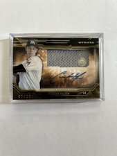 2015 Topps Strata Christian Yelich /25 Patch Auto