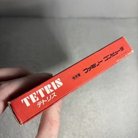 Tetris w/box manual Japan Nintendo Famicom FC NES Japan Import
