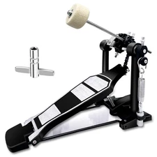 Bass Drum Pedal,Double Pedal Mount Double Chain Drive Foot Single 