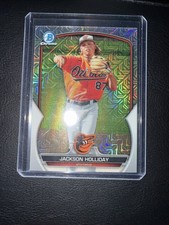 JACKSON HOLLIDAY Bowman Chrome Mojo - Baltimore Orioles RC #BCP-227