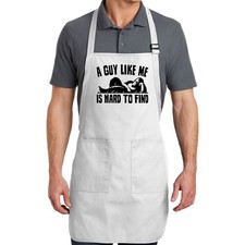 Funny Bigfoot Relaxing Apron Full Length A Guy Like Me Is Hard To Find Humor Gif
