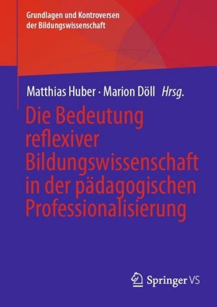 Die Bedeutung Reflexiver Bildungswissenschaft In Der PäDagogischen Professionali-image