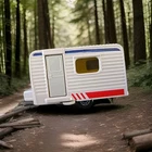 Clean Vintage Lesney MATCHBOX SUPERFAST No. 31   1977 Caravan Camper Trailer