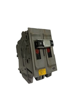 Wadsworth A230NI 30 Amp 2 Pole 2P A230 Plastic Foot Breaker A230B BIG BODY Gray